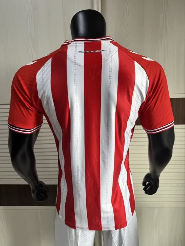 Thailand Quality(AAA) 25/26 Sunderland Home Soccer Jersey (Player)