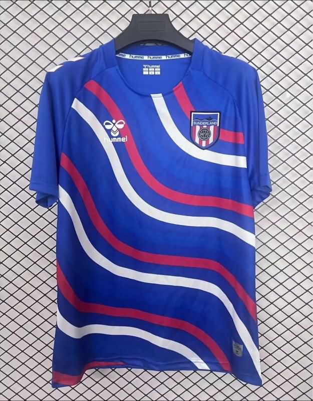 Thailand Quality(AAA) 25/26 Sunderland Training Soccer Jersey