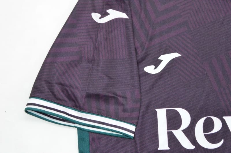 Thailand Quality(AAA) 25/26 Swansea Away Soccer Jersey