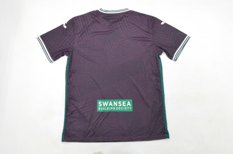 Thailand Quality(AAA) 25/26 Swansea Away Soccer Jersey