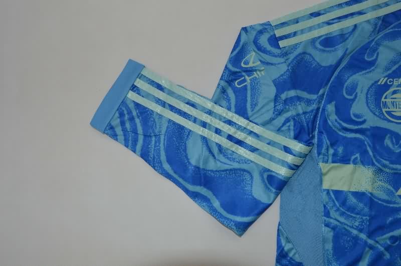 Thailand Quality(AAA) 25/26 Tigres UANL Away Long Sleeve Soccer Jersey