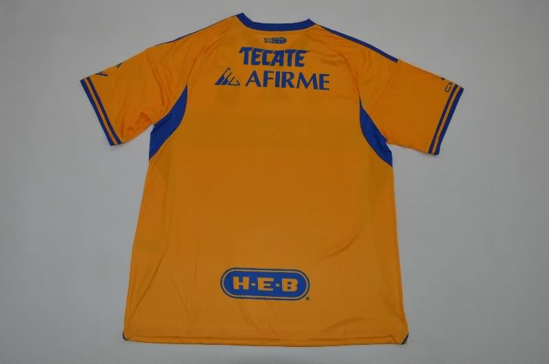 Thailand Quality(AAA) 25/26 Tigres UANL Home Soccer Jersey