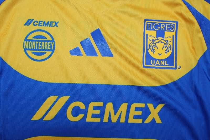 Thailand Quality(AAA) 25/26 Tigres UANL Home Soccer Jersey (Player)