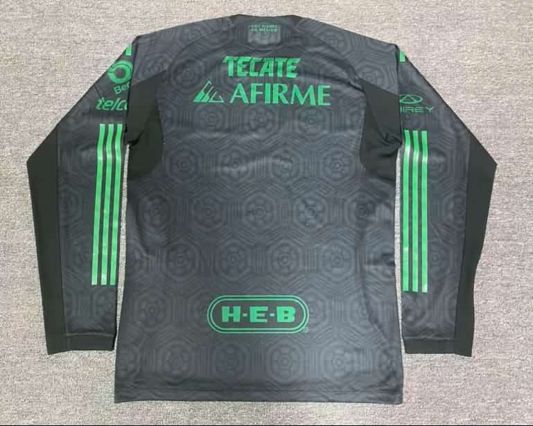 Thailand Quality(AAA) 25/26 Tigres UANL Third Long Sleeve Soccer Jersey(Player)