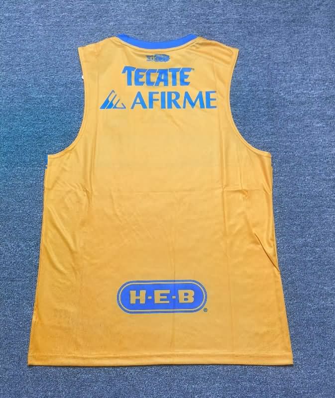 Thailand Quality(AAA) 25/26 Tigres UANL Training Vest Soccer Jersey