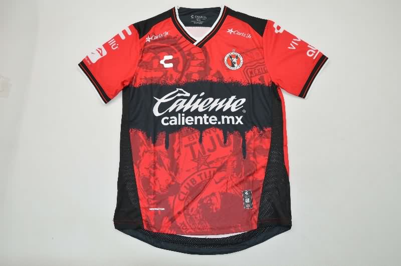 Thailand Quality(AAA) 25/26 Tijuana Home Soccer Jersey