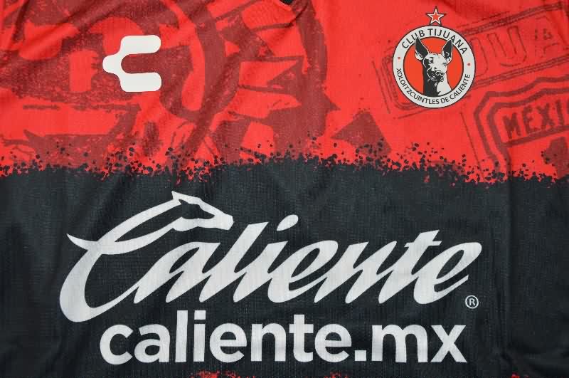 Thailand Quality(AAA) 25/26 Tijuana Home Soccer Jersey