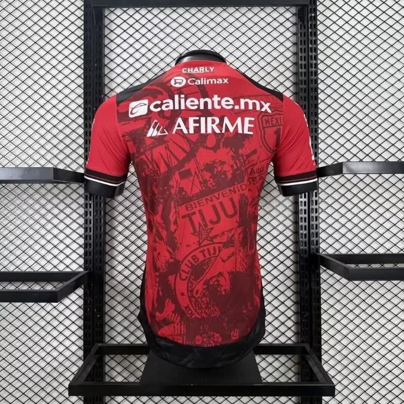 Thailand Quality(AAA) 25/26 Tijuana Home Soccer Jersey (Player)