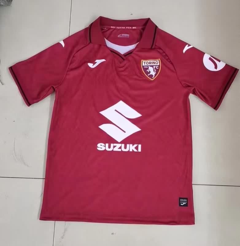 Thailand Quality(AAA) 25/26 Torino Home Soccer Jersey