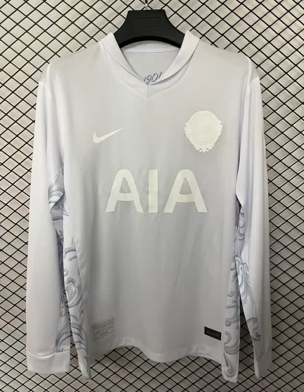 Thailand Quality(AAA) 25/26 Tottenham Hotspur 125th Anniversary Long Sleeve Soccer Jersey