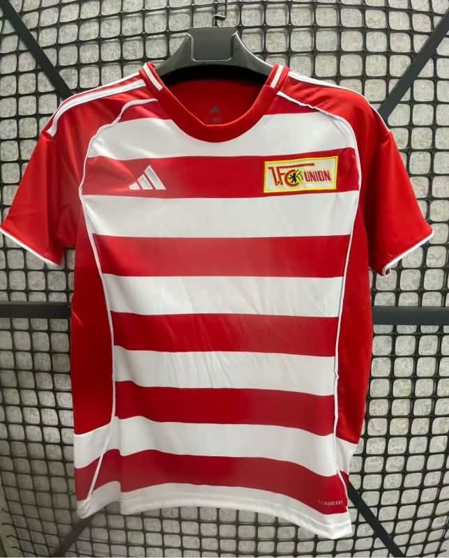 Thailand Quality(AAA) 25/26 Union Berlin Home Soccer Jersey