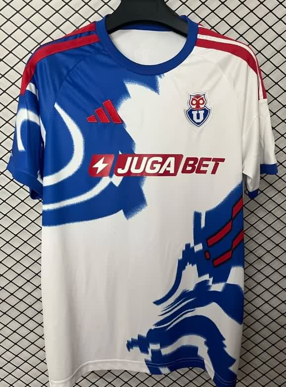 Thailand Quality(AAA) 2026 Universidad Chile Away Soccer Jersey