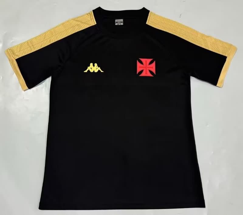 Thailand Quality(AAA) 2025 Vasco Da Gama Black Soccer Jersey