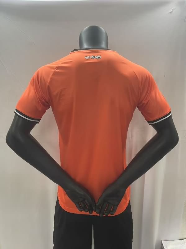 Thailand Quality(AAA) 2025 Vasco Da Gama Goalkeeper Orange Soccer Jersey