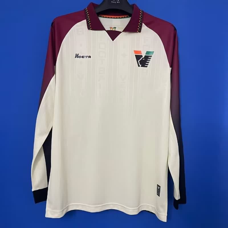 Thailand Quality(AAA) 25/26 Venezia Away Long Sleeve Soccer Jersey