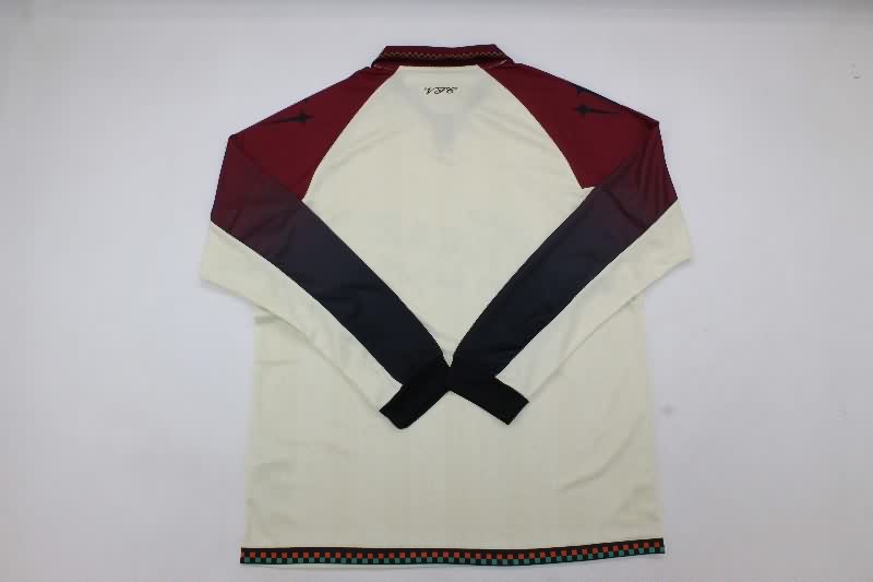 Thailand Quality(AAA) 25/26 Venezia Away Long Sleeve Soccer Jersey