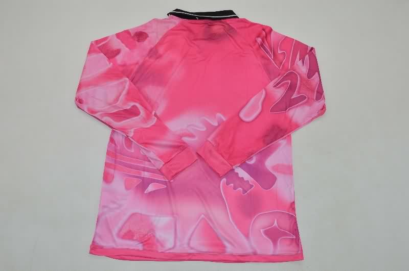 Thailand Quality(AAA) 25/26 Venezia Goalkeeper Pink Long Sleeve Soccer Jersey
