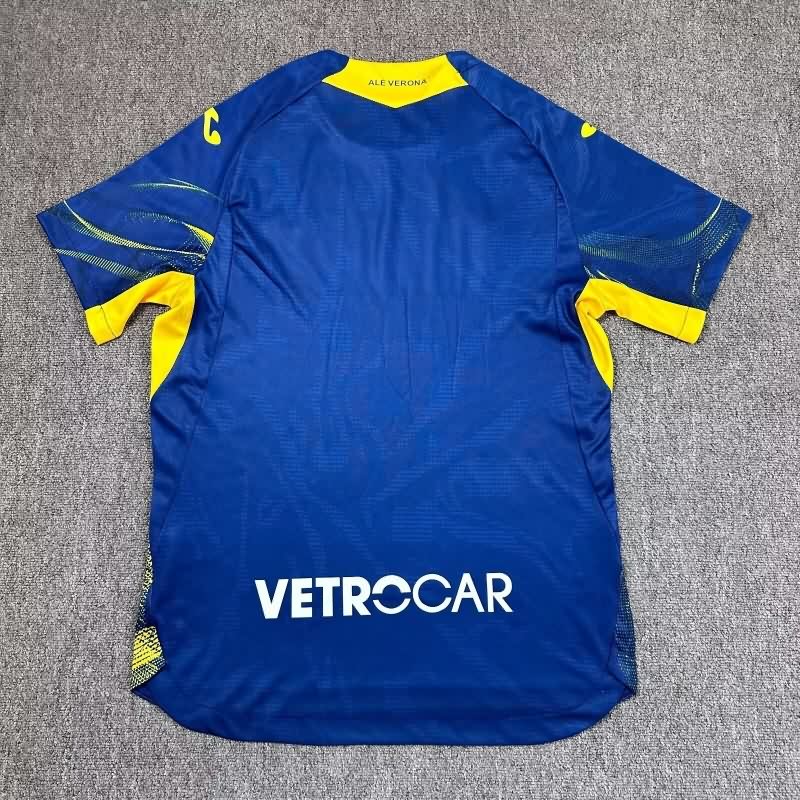Thailand Quality(AAA) 25/26 Verona Home Soccer Jersey