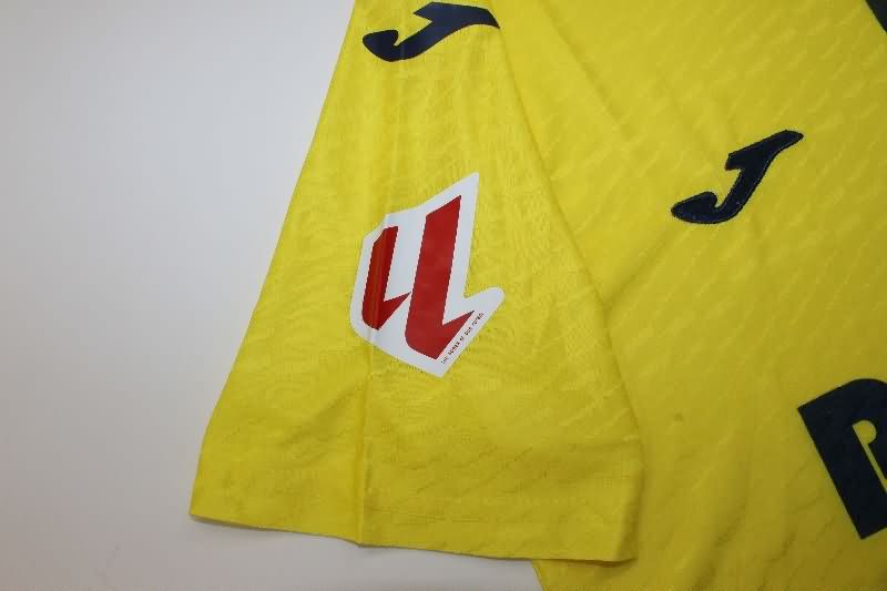 Thailand Quality(AAA) 25/26 Villarreal Home Soccer Jersey