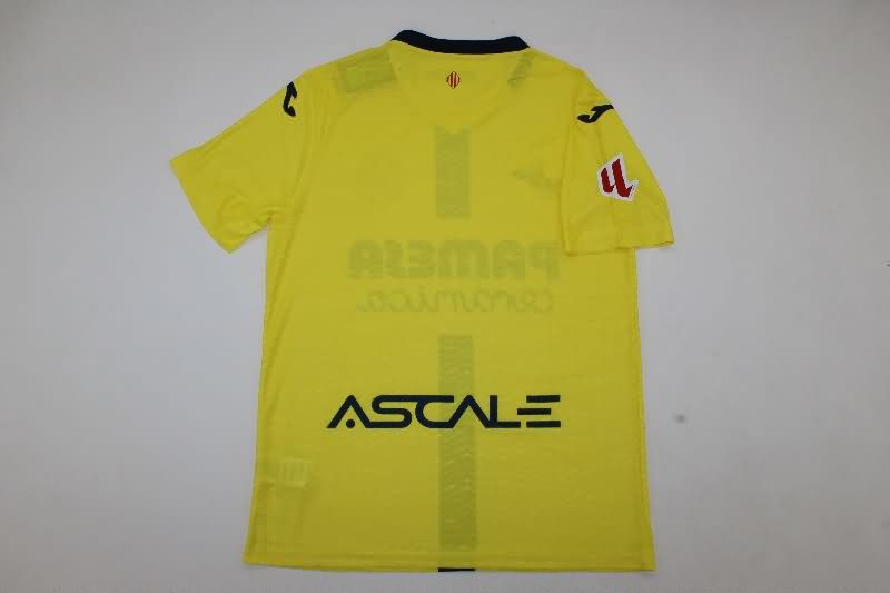Thailand Quality(AAA) 25/26 Villarreal Home Soccer Jersey
