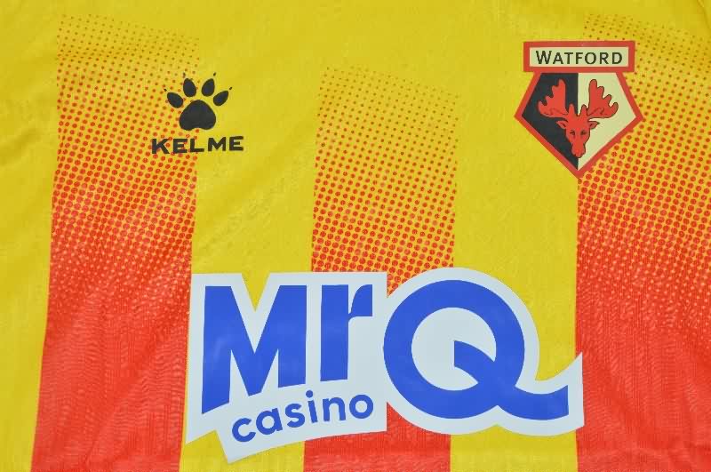 Thailand Quality(AAA) 25/26 Watford Home Soccer Jersey