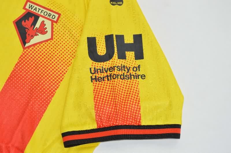 Thailand Quality(AAA) 25/26 Watford Home Soccer Jersey