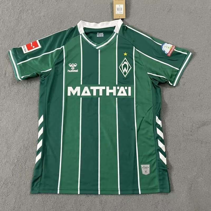 Thailand Quality(AAA) 25/26 Werder Bremen Home Soccer Jersey