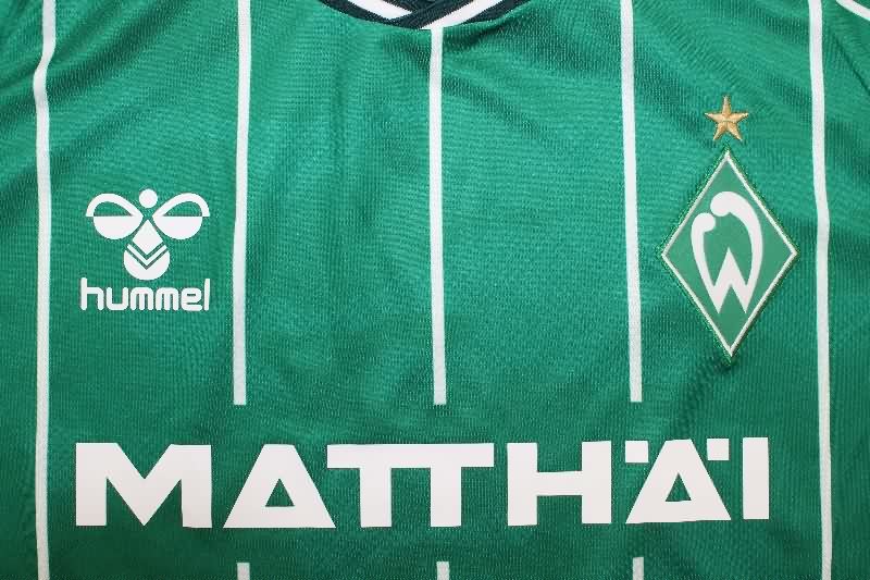 Thailand Quality(AAA) 25/26 Werder Bremen Home Soccer Jersey