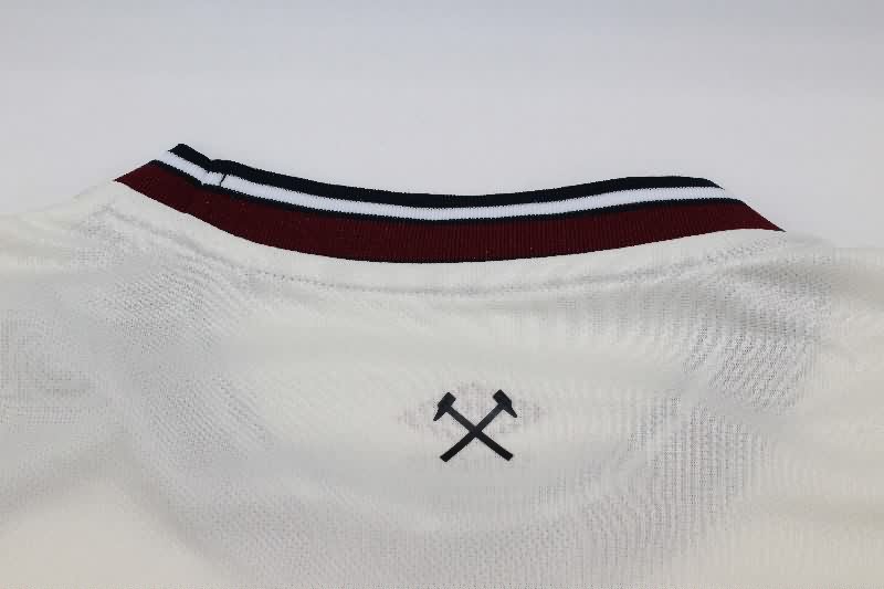 Thailand Quality(AAA) 25/26 West Ham Away Soccer Jersey