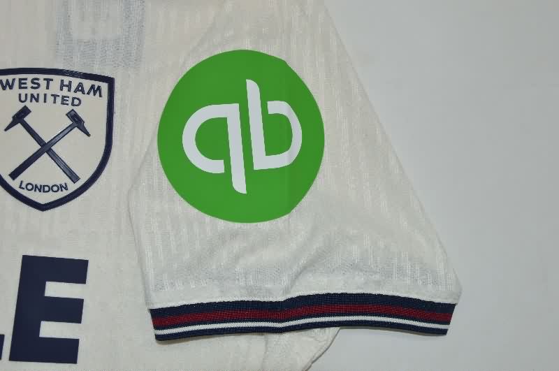 Thailand Quality(AAA) 25/26 West Ham Away Soccer Jersey (Player)