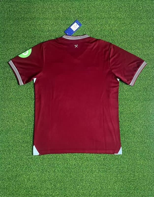 Thailand Quality(AAA) 25/26 West Ham Home Soccer Jersey