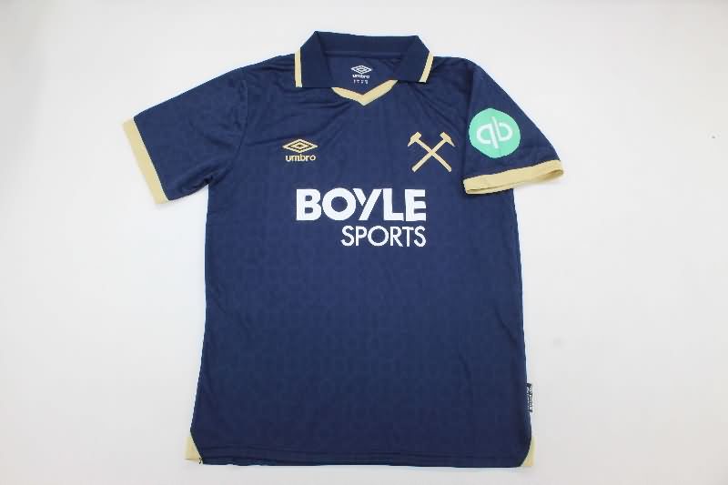Thailand Quality(AAA) 25/26 West Ham Third Soccer Jersey