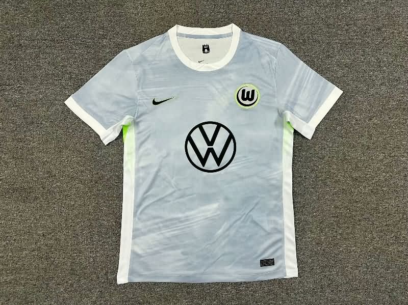 Thailand Quality(AAA) 25/26 Wolfsburg Away Soccer Jersey