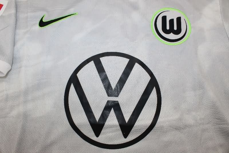 Thailand Quality(AAA) 25/26 Wolfsburg Away Soccer Jersey
