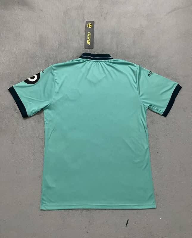 Thailand Quality(AAA) 25/26 Wolves Away Soccer Jersey