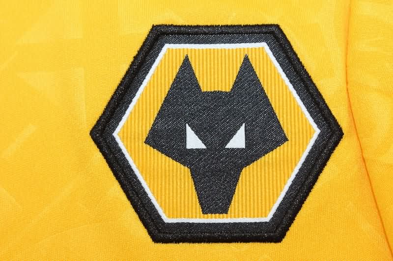 Thailand Quality(AAA) 25/26 Wolves Home Soccer Jersey