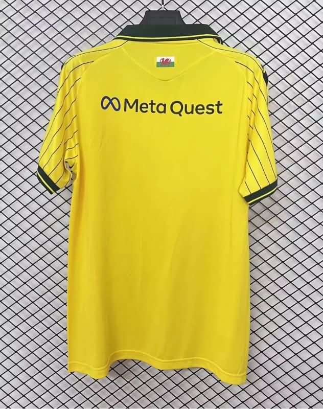 Thailand Quality(AAA) 25/26 Wrexham Away Soccer Jersey