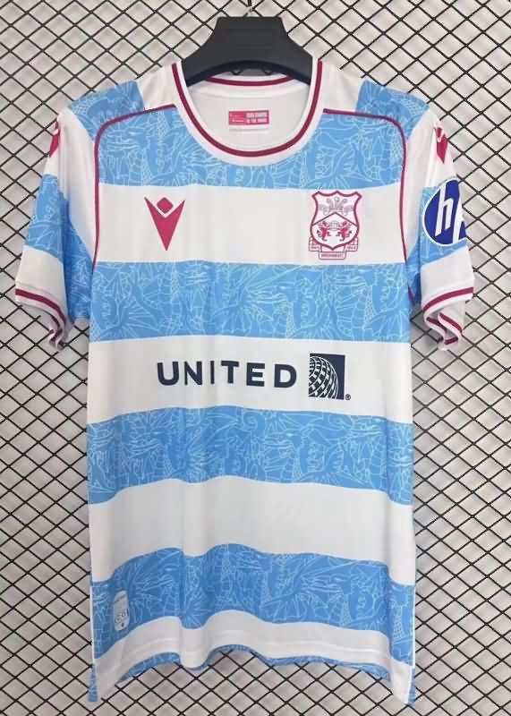 Thailand Quality(AAA) 25/26 Wrexham Third Soccer Jersey