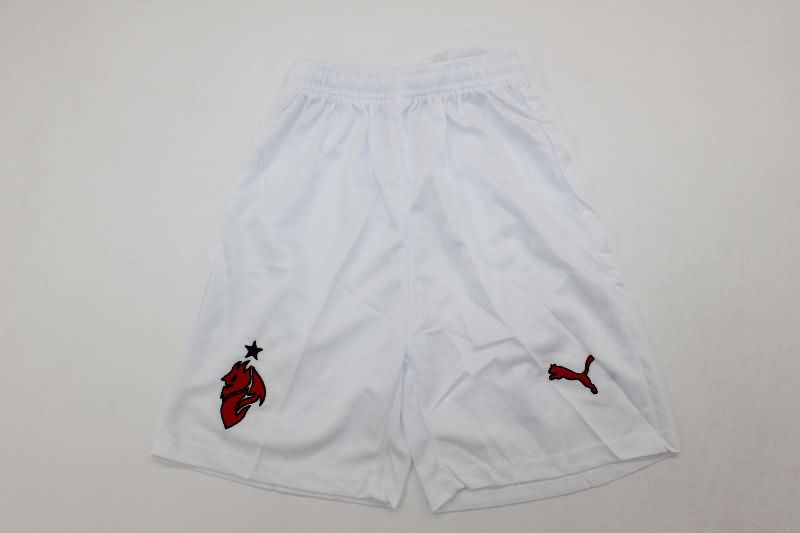 25/26 AC Milan Away Kids Soccer Jersey And Shorts