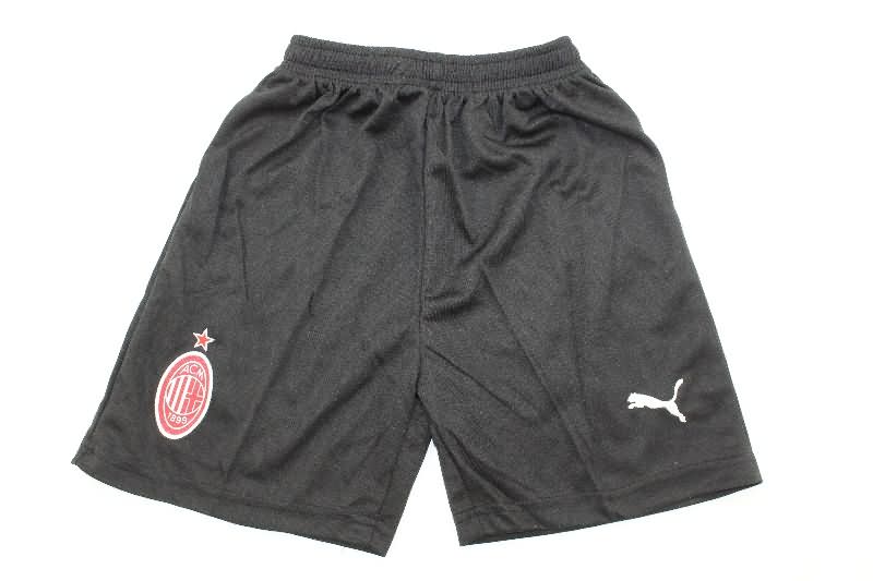25/26 AC Milan Home Kids Soccer Jersey And Shorts