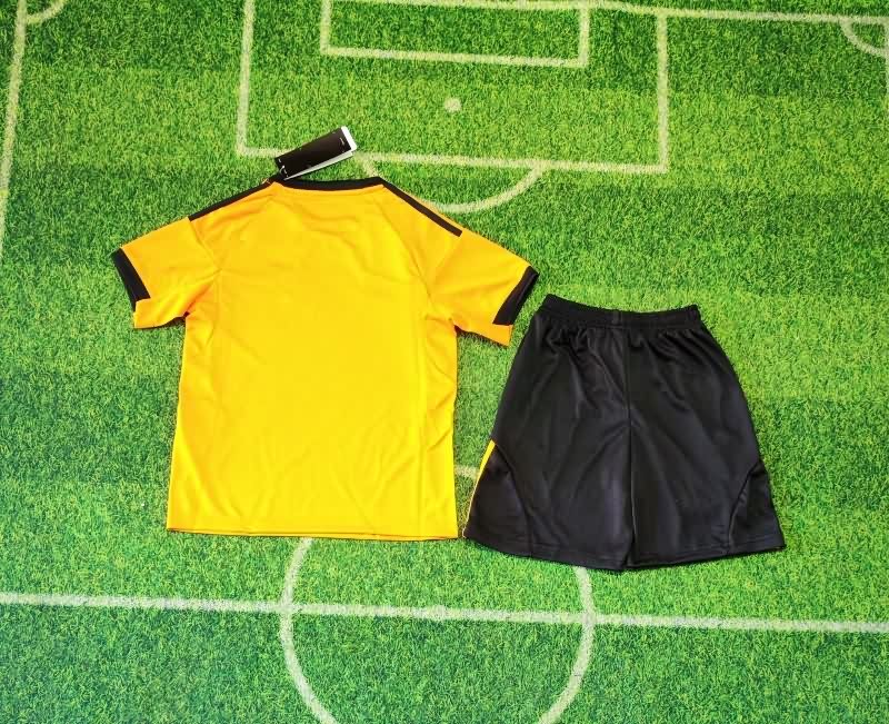 25/26 AS Roma Away Kids Soccer Jersey And Shorts