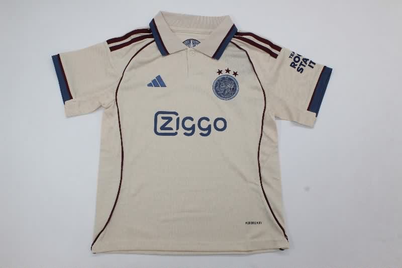 25/26 Ajax Third Kids Soccer Jersey And Shorts