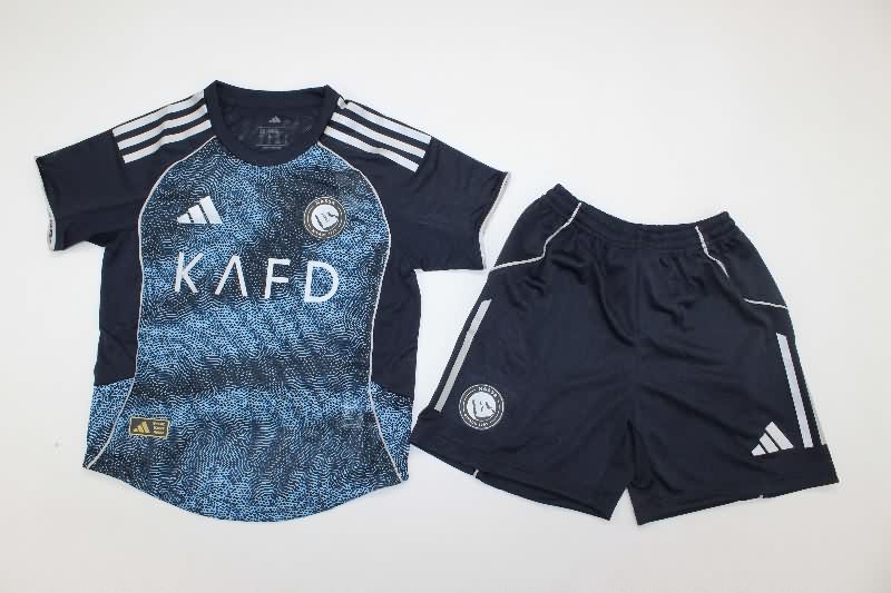 25/26 Al Nassr FC Away Kids Soccer Jersey And Shorts (Player)