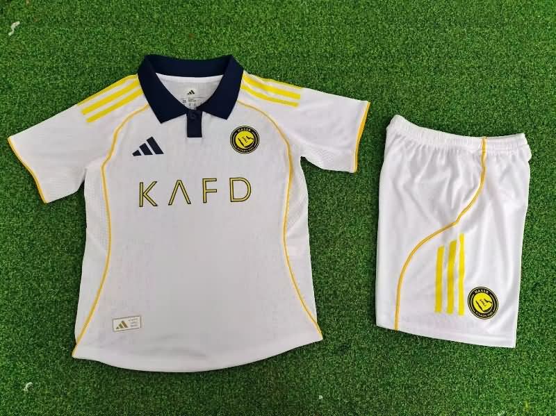 25/26 Al Nassr FC Third Kids Soccer Jersey And Shorts (Player)