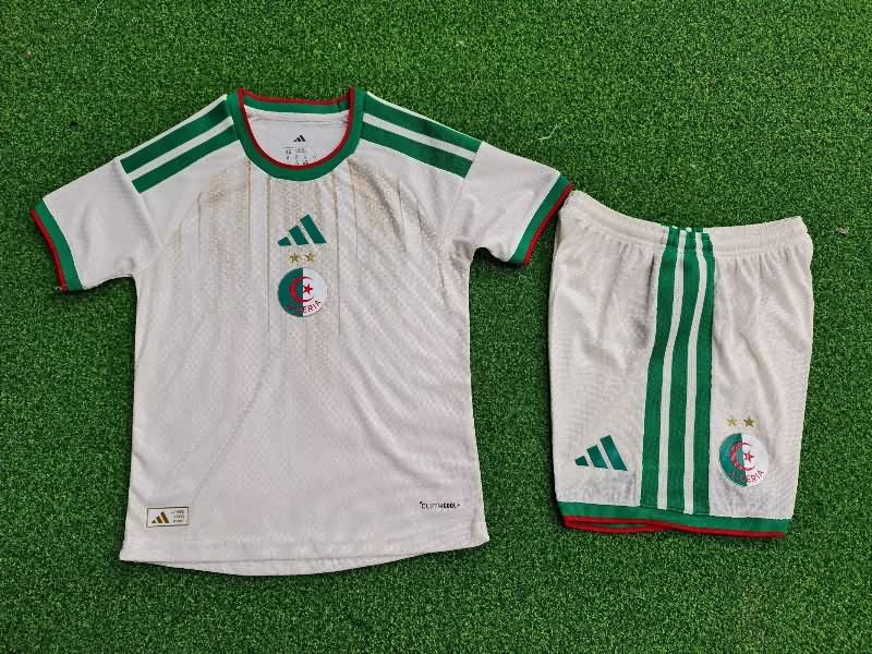 2026 Algeria Home Kids Soccer Jersey And Shorts (Player) 2026 Algeria Home Kids Soccer Jersey And Shorts (Player)