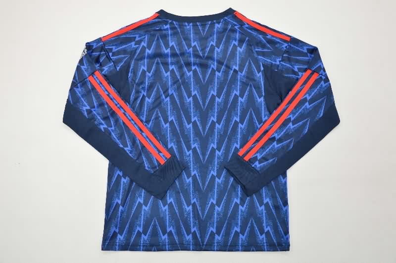 25/26 Arsenal Away Long Sleeve Kids Soccer Jersey And Shorts