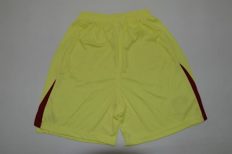 25/26 Arsenal Goalkeeper Yellow Kids Soccer Jersey And Shorts