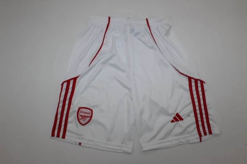 25/26 Arsenal Home Kids Soccer Jersey And Shorts
