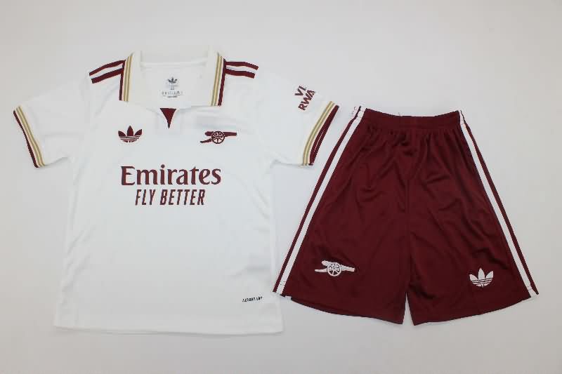 25/26 Arsenal Third Kids Soccer Jersey And Shorts