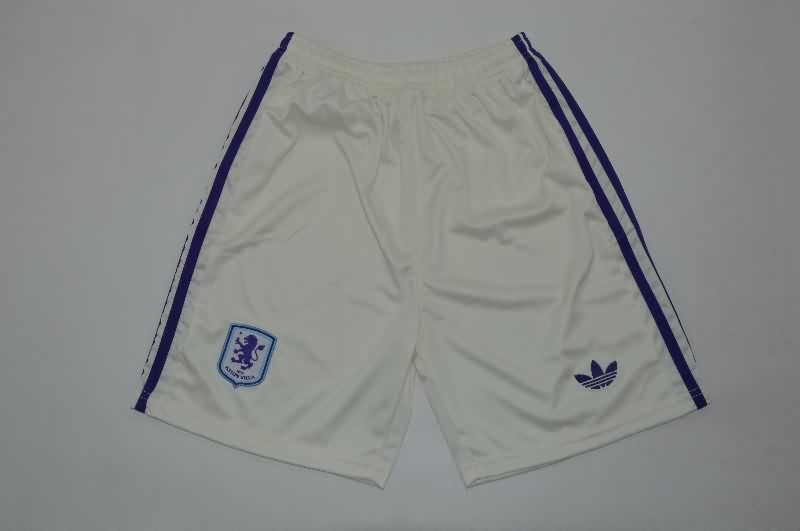 25/26 Aston Villa Third Kids Soccer Jersey And Shorts